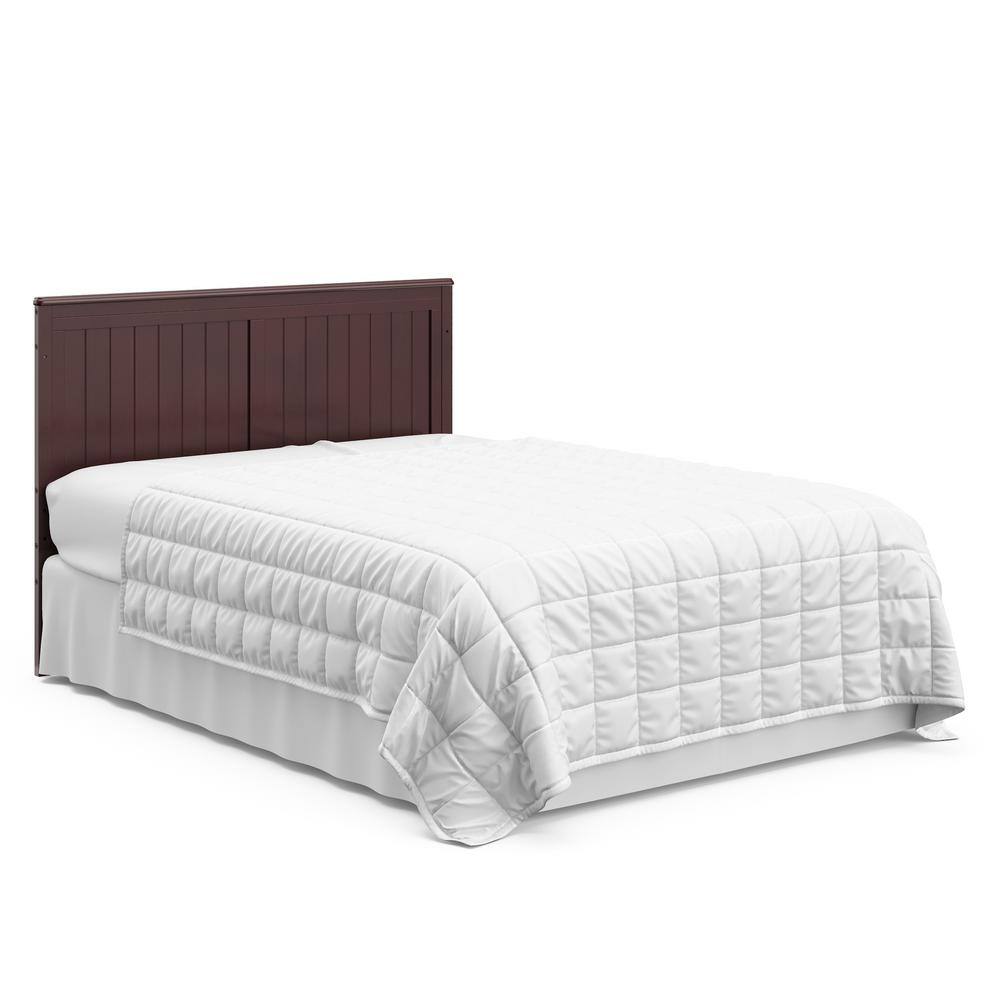 Hadley Espresso Painted Wood 4-in-1 Convertible Crib with Drawer