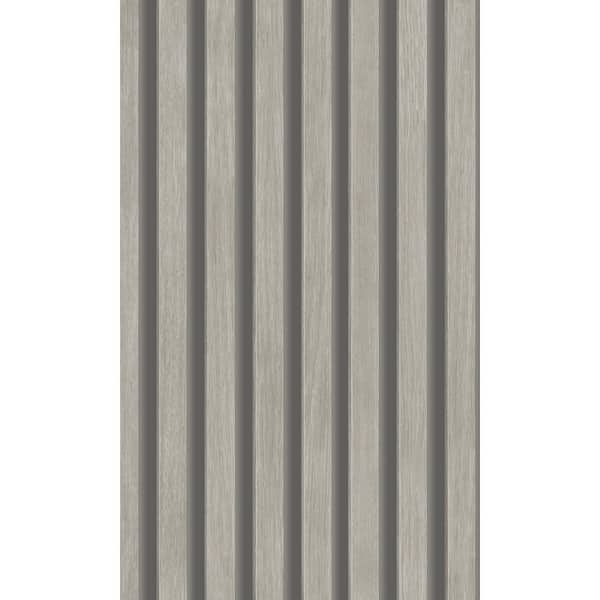 Walls Republic Grey Elegant Stripe Printed Non-Woven Paper Non Pasted Textured Wallpaper 57 sq. ft.