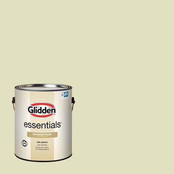 Glidden Essentials 1 gal. PPG1116-3 Forgive Quickly Satin Exterior Paint