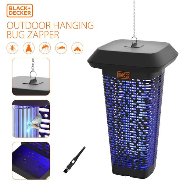  BLACK+DECKER Bug Mosquito Zapper Indoor and Outdoor Mosquito  Killer and Fly Zapper : Patio, Lawn & Garden