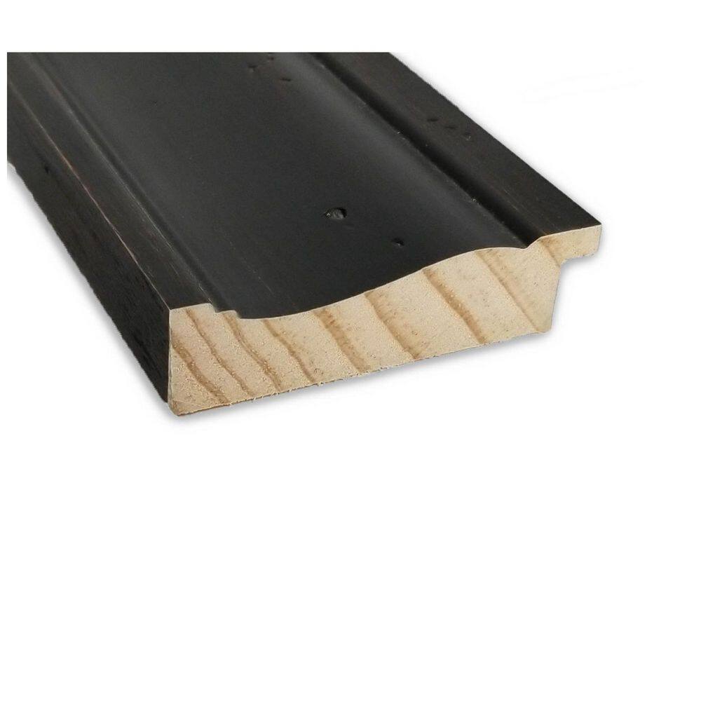 Rustic Black Pine Full Length Rectangular Bathroom Vanity Mirror