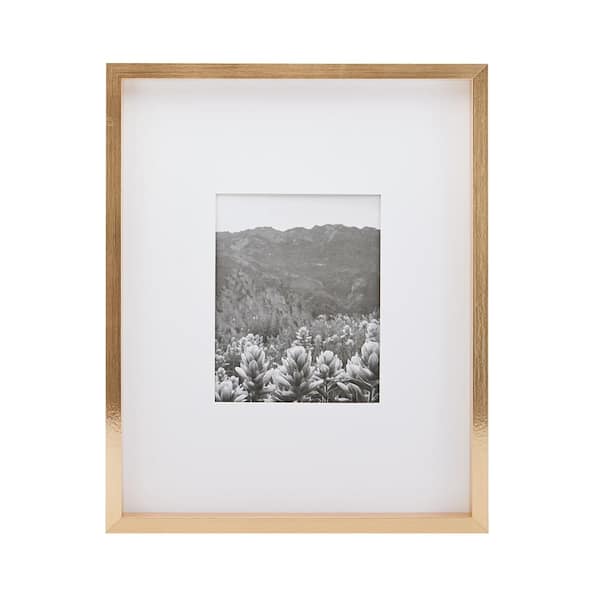 Mikasa White Gallery Picture Frame -16 x 20 Matted to 11 x 14