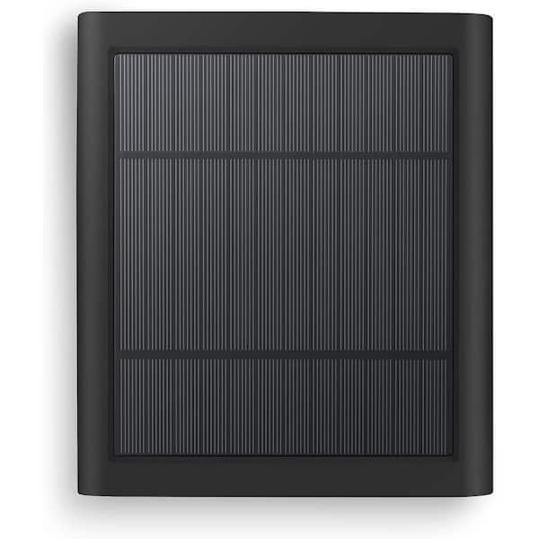 4W Solar Panel for Outdoor Cameras with 10 ft. Cable and USB-C Adapter