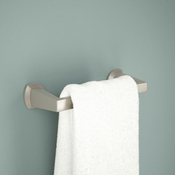 Galeon 8 in. Wall Mounted Towel Bar Bath Hardware Accessory in Stainless Steel