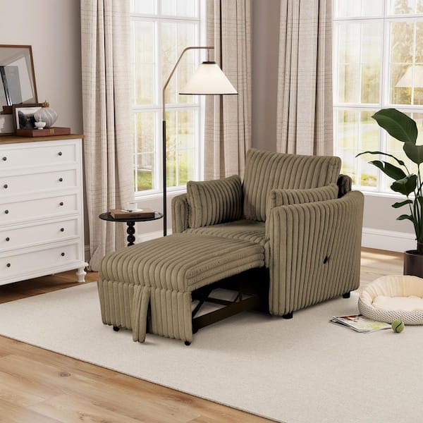 63 in. Square Arm Fabric Rectangle Mid Century Modern chenille Loveseat Sofa 2-Seat Upholstered in Beige Chenille