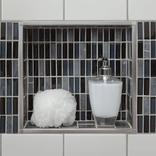 12 in. W x 12 in. H x 3.5 in. D Kerdi-Board-SN Shower Niche in Orange