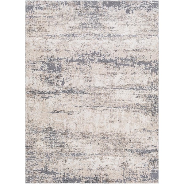 Livabliss Paloma Medium Gray 8 ft. x 10 ft. Indoor Area Rug