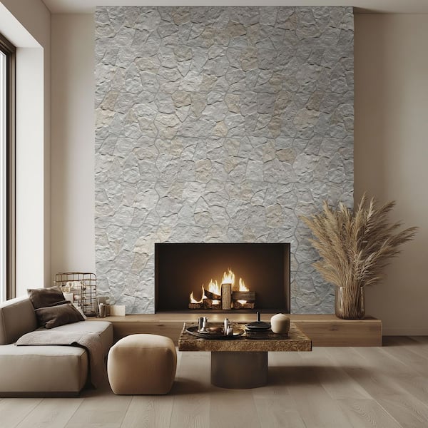 Neptune Micas 17 in. x 26 in. Matte Porcelain Stone Look Floor and Wall Tile (10.76 sq. ft./Case)