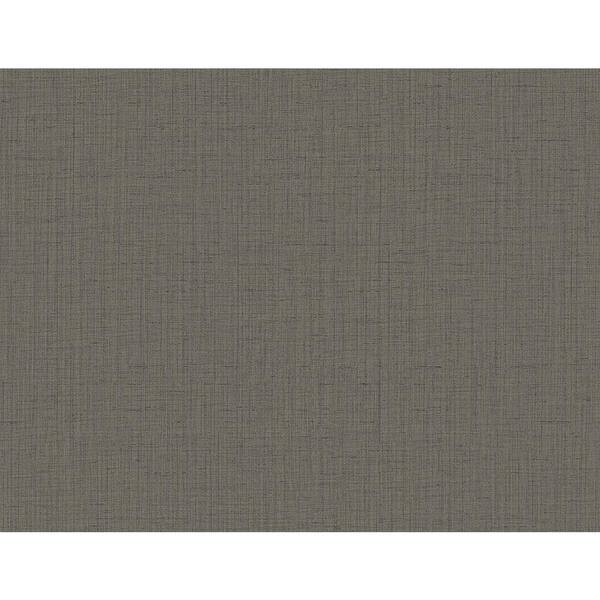 Kenneth James Oriel Coffee Fine Linen Vinyl Strippable Wallpaper (Covers 60.8 sq. ft.)
