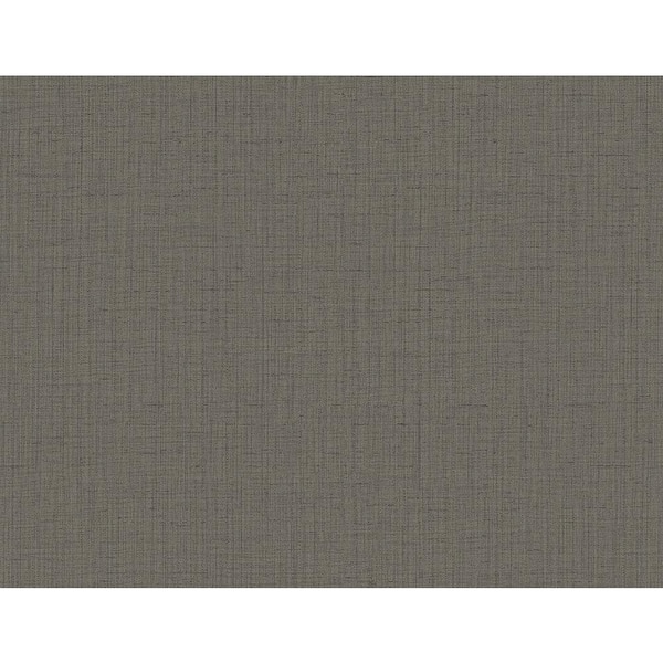 Kenneth James Oriel Coffee Fine Linen Sample Coffee Wallpaper Sample
