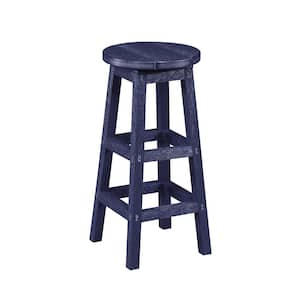 C.R.PLASTIC PRODUCTS Recycled Plastic Onyx Outdoor Bar Stool CX21