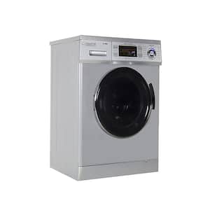 1.57 cu. ft. 110-Volt Compact All-in-One Washer and Dryer Combo Version 2 Pro in Silver