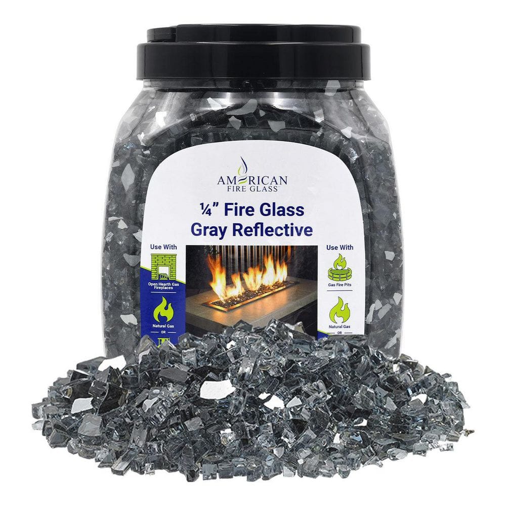 1/4 in. Gray Reflective Fire Glass-10 lb. Jar price history on PriceWatchPro