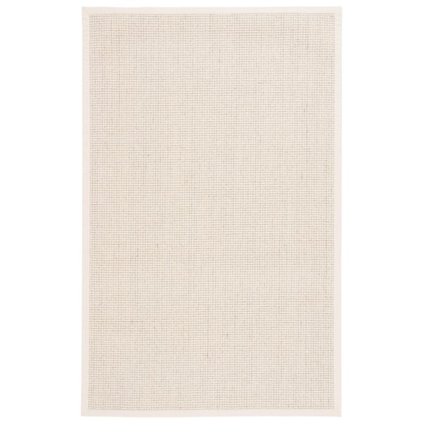 Palm Beach 6 ft. x 9 ft. Ivory Modern Abstract Area Rug
