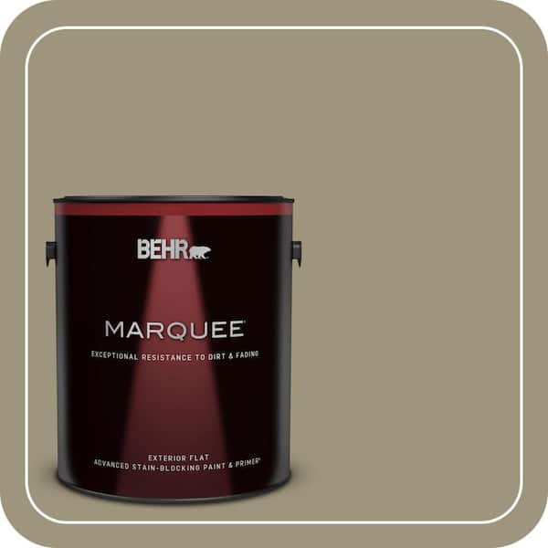 BEHR MARQUEE 1 gal. #760D-5 Shortgrass Prairie Flat Exterior Paint & Primer