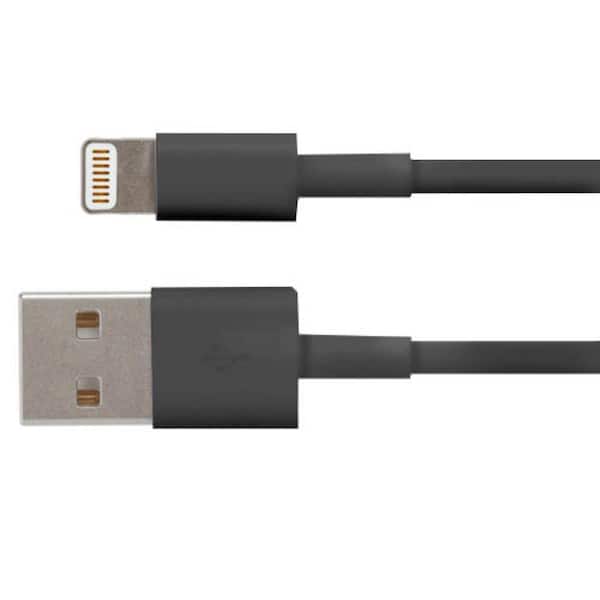 Tech and Go 3 ft. Cable for Lightning, Black