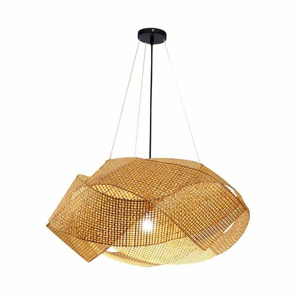 home depot rattan pendant light