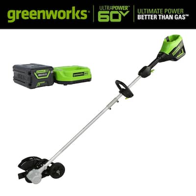 PRO 8 in. 60V Battery Cordless Edger Kits with 2.0 Ah Battery and Charger