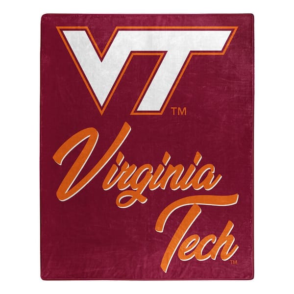 THE NORTHWEST GROUP NCAA Multi-Color Virginia Tech Signature Raschel Throw