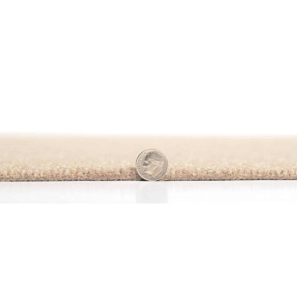 Taupe Beige 24x24 Peel and Stick Carpet Tile