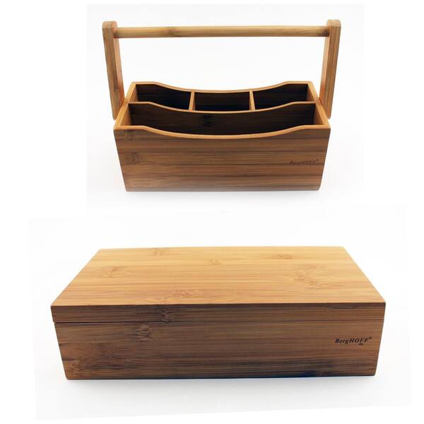 BergHOFF Bamboo Tea Box Organizer main image 0