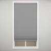 Perfect Lift Window Treatment Anchor Gray Cordless Blackout Polyester Cellular Shades - 21.5 in. W x 48 in. L QEGRWT214480