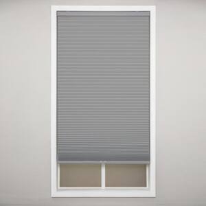 Anchor Gray Cordless Blackout Polyester Cellular Shades - 34.5 in. W x 48 in. L