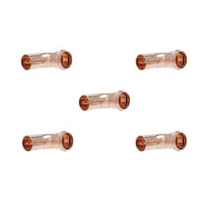 Pack Of 5 - EFIELD 1" X 3/4" Copper Press Fit Bushing Reducer Fittings