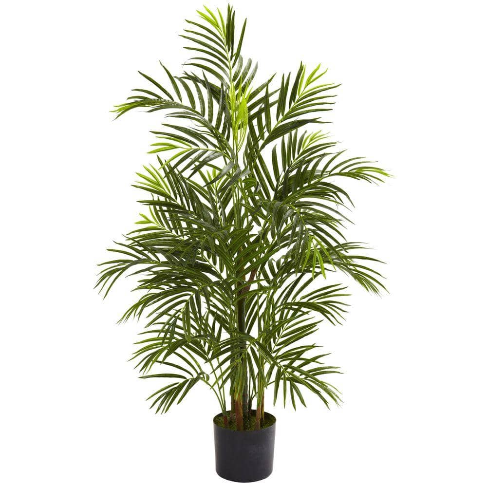 UV Resistant 3.5ft Areca Palm Artificial Floor Plant for Indoor/Outdoor