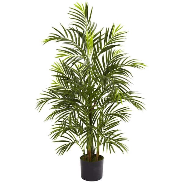 Nearly Natural 3.5 ft. Artificial UV Resistant Indoor/Outdoor Areca Palm