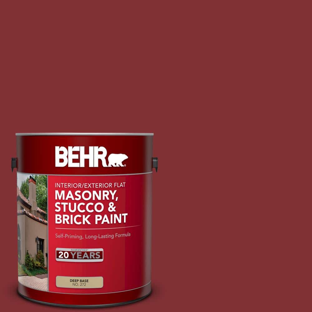 1 gal. #MS-06 Matador Flat Interior/Exterior Masonry, Stucco and Brick Pain