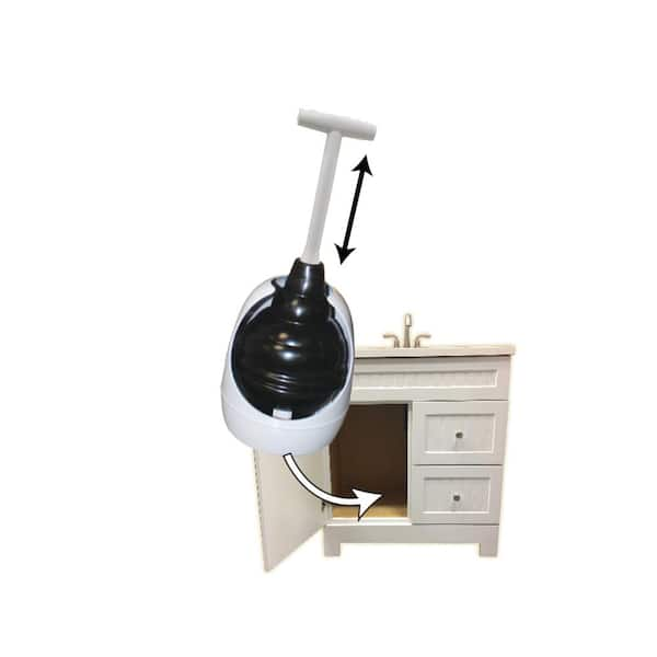 Korky Beehive Max Hideaway Plunger 97-3A - The Home Depot