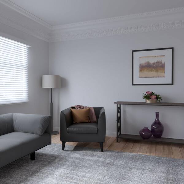 Ekena Millwork 10-1/2 in. x 13 in. x 94-1/2 in. Polyurethane Egg and Dart Acanthus Crown Moulding