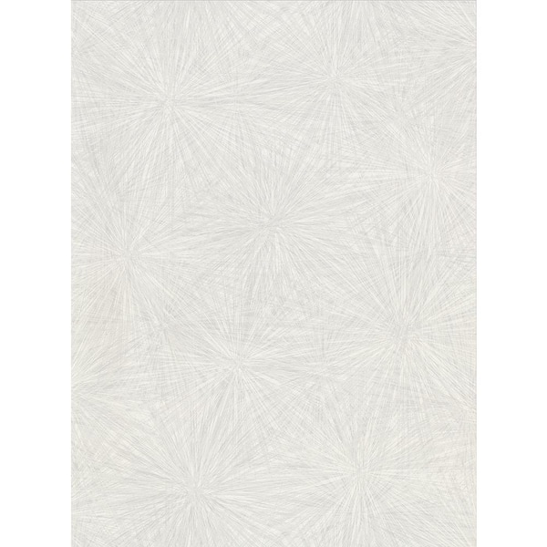 Warner Majestic Silver Starburst Silver Wallpaper Sample