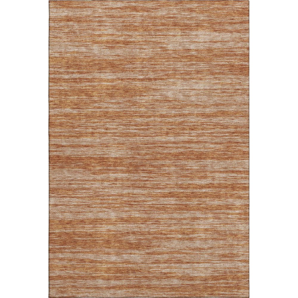 Addison Rugs Mayfield Premium Machine Washable Abstract AMF951 Copper 5 ...