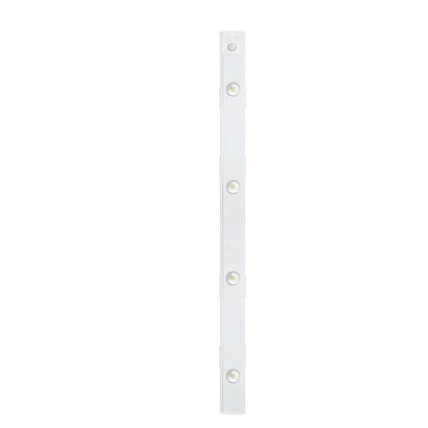 1PACK 24in Under-Cabinet LED Light Rechargeable Plug-in Motion Sensor Light 3CCT Ideal for Closet Staircases