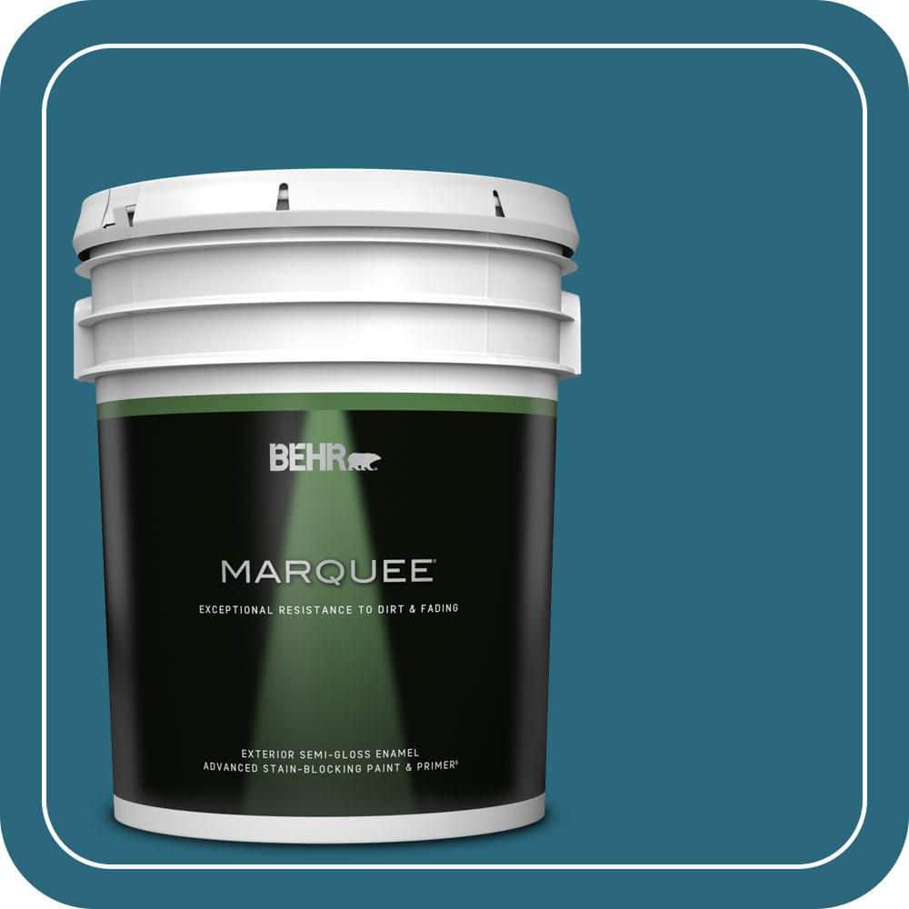 5 gal. #M480-7 Ice Cave Semi-Gloss Enamel Exterior Paint & Primer price history on PriceWatchPro