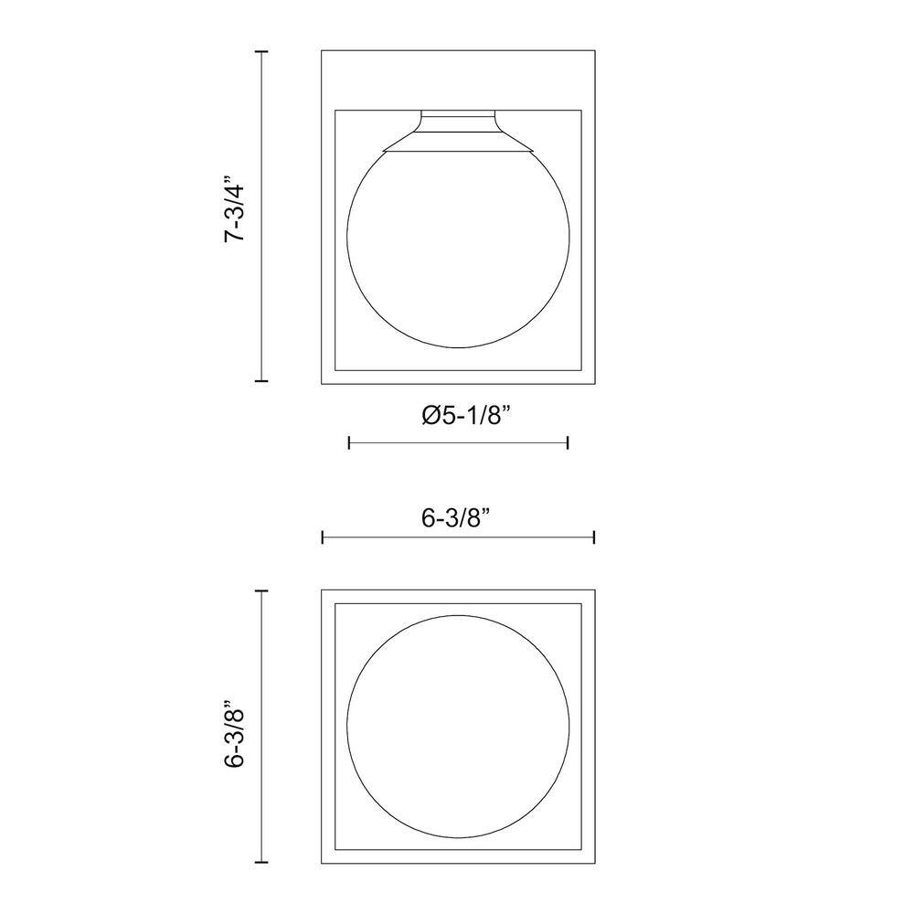 Amelia Matte Black Opal Glass Bathroom Light Fixture
