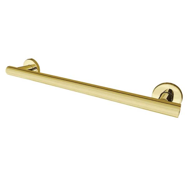 Kingston Brass Berwyn 24 in. x 1.25 in. Grab Bar in Polished Brass