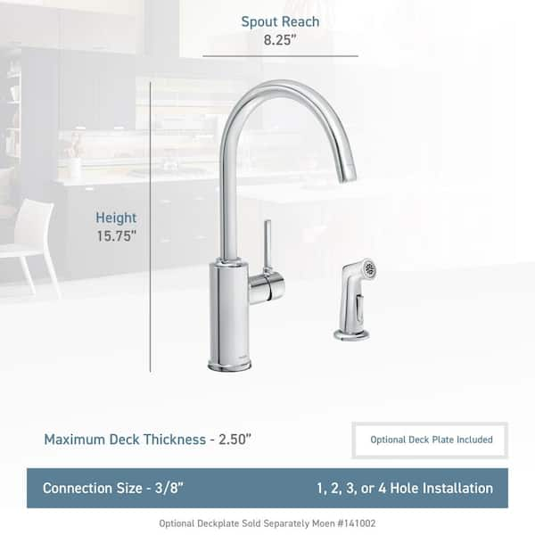 Moen outlets sombra faucet