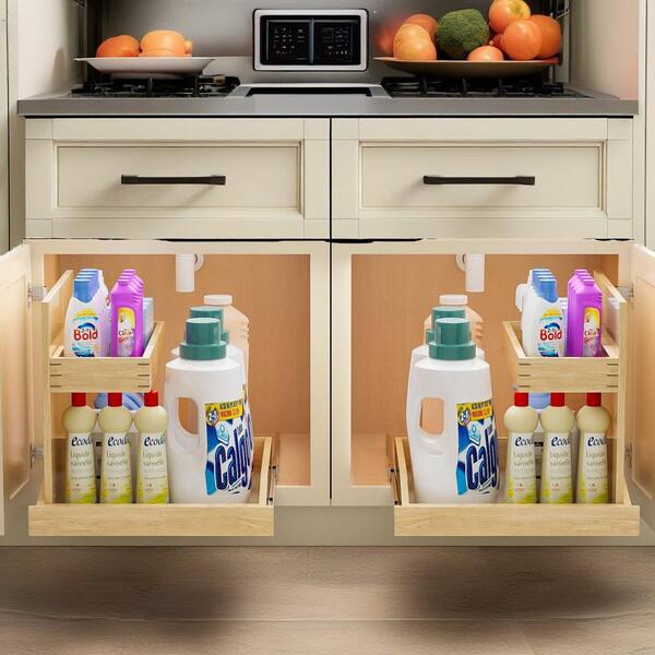 Tileon W Kitchen Under Sink Organizers and Storage Drawer