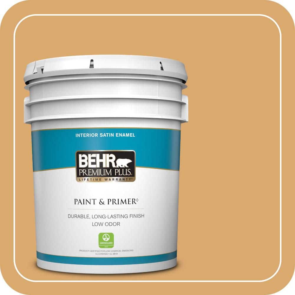5 gal. #ICC-70 Flower Field Satin Enamel Low Odor Interior Paint & Primer price history on PriceWatchPro