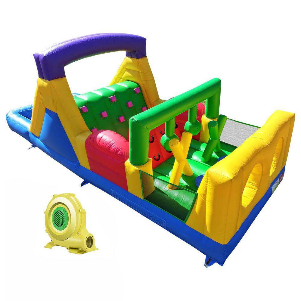 Commercial Inflatable Obstacle Course Bounce House with Water Slides 22x8x8.2FT 0.45mm PVC CE/ASTM Certified 1 Pack price history on PriceWatchPro