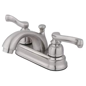 Royale 4 in. Centerset 2-Handle Bathroom Faucet in Brushed Nickel