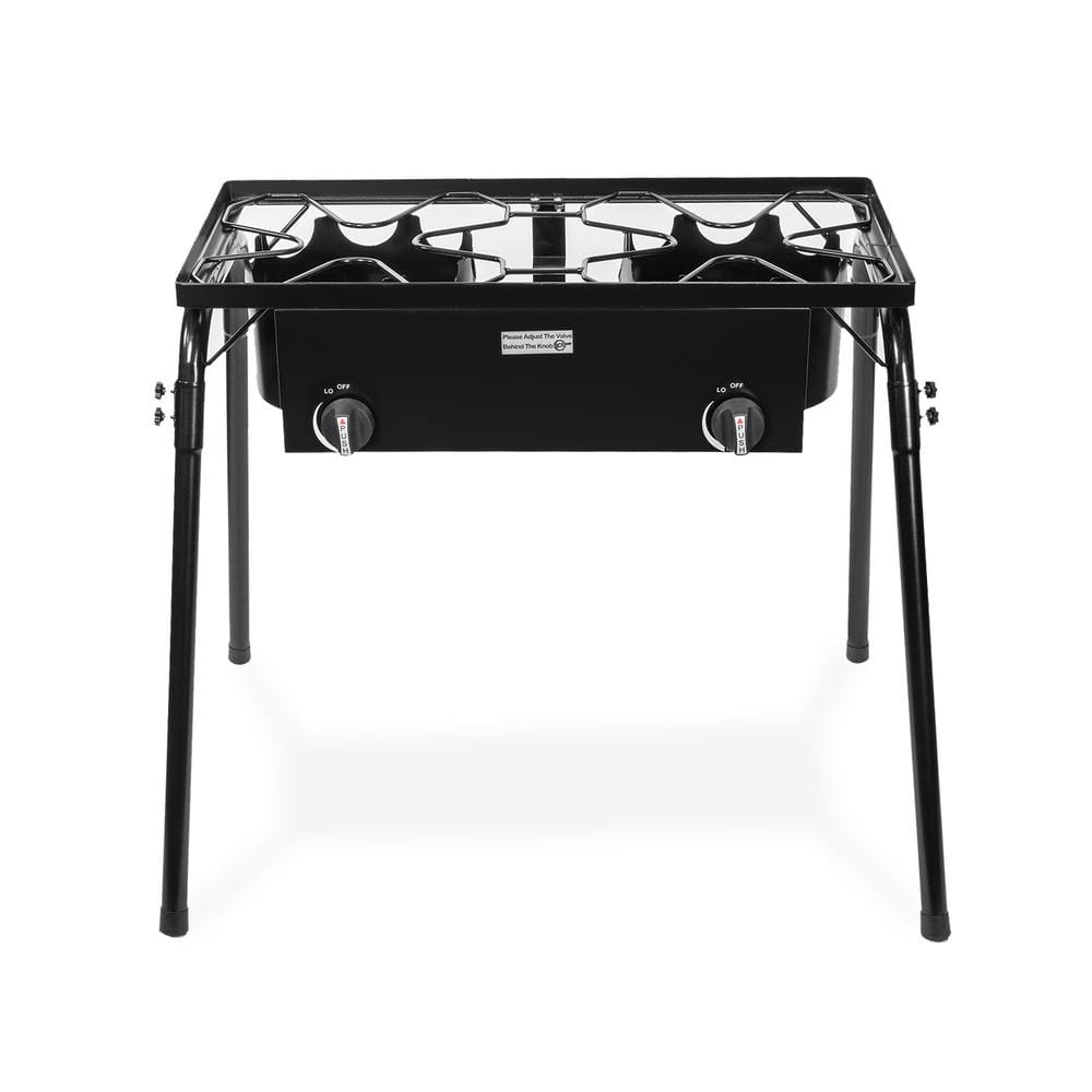 Stark 33 in. Outdoor Propane Gas Double Burner Fryer95512 The Home Depot