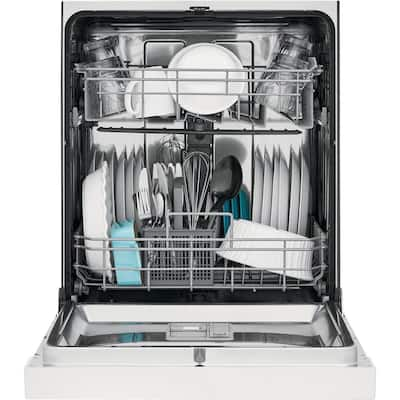 Stainless Steel Tub - White - Built-In Dishwashers - Dishwashers - The ...