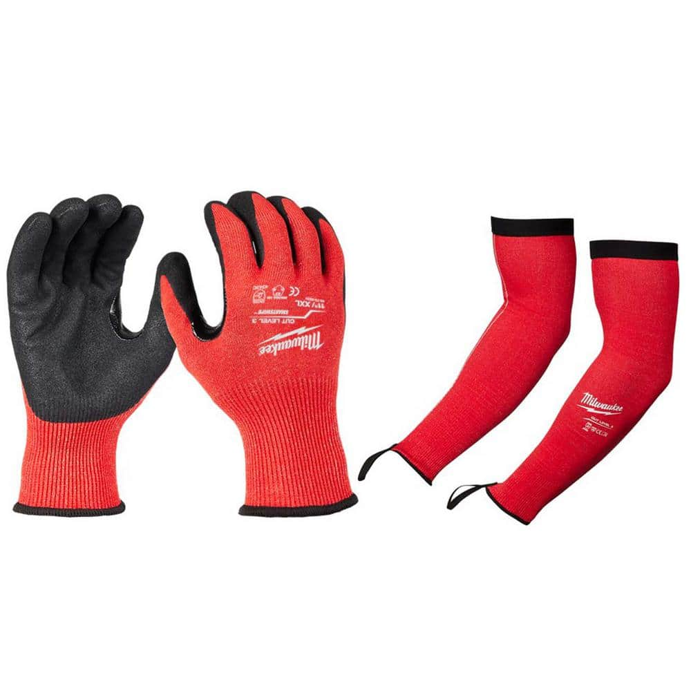 reviews-for-milwaukee-xx-large-red-nitrile-level-3-cut-resistant-gloves