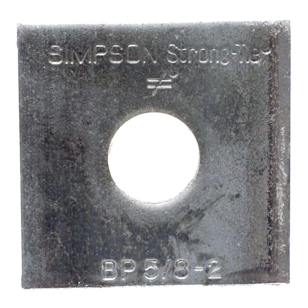 Simpson Strong-Tie BP 2 in. x 2 in. Bearing Plate with 5/8 in. Bolt Dia.