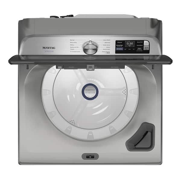 5.3 cu. ft. Top Load Washer in Classic Silver with Pet Pro Option