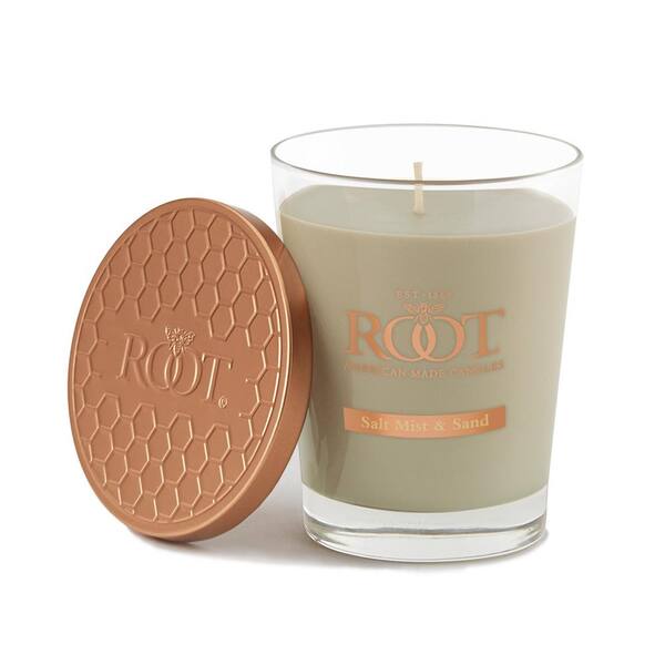 ROOT CANDLES Veriglass Salt Mist and Sand Scented Jar Candle 8870463